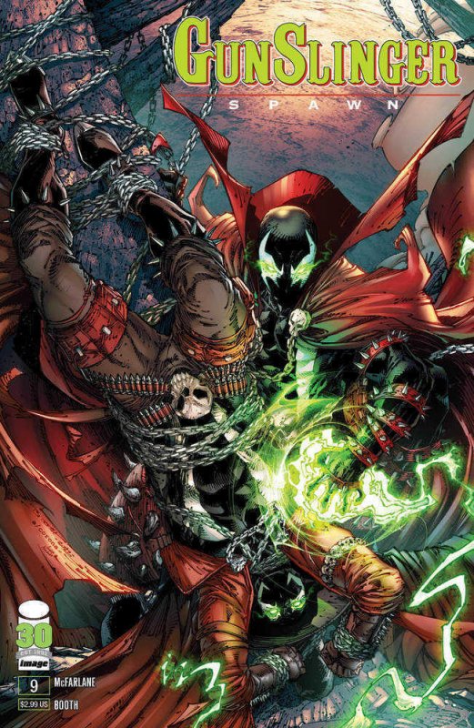 Gunslinger Spawn #9 Cover B Booth 