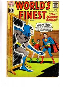 World's Finest #121 (Nov-61) GD- Affordable-Grade Superman, Batman, Robin