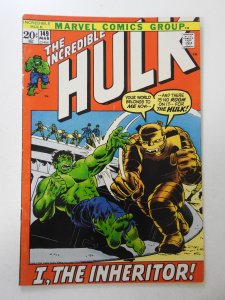 The Incredible Hulk #149 (1972) VG Condition cover detached top staple