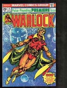 Warlock #9  ~ Premiere Issue ~ Starlin Cover Art ~ 1975 (9.0)  WH