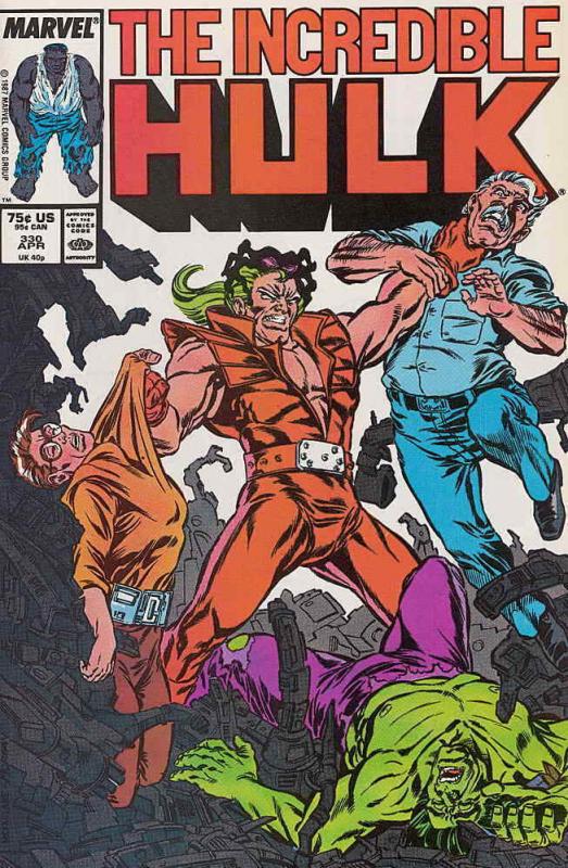 Incredible Hulk, The #330 VF/NM; Marvel | save on shipping - details inside