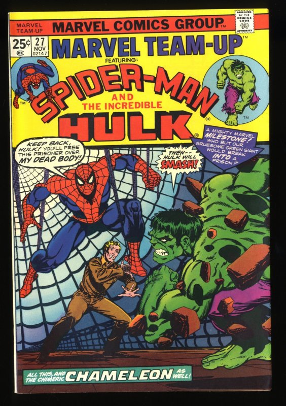 Marvel Team-up #27 NM- 9.2