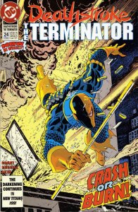 Deathstroke the Terminator #24 VF/NM ; DC | Steven Grant Mike Zeck