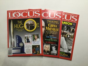 Locus Magazine 2006 540-542 544-551 Lot Very Fine Vf 8.0 Locus Publications