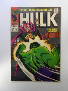 The Incredible Hulk #107 (1968) FN+ condition