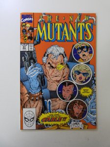 The New Mutants #87 (1990) 1st appearance of Cable VF condition