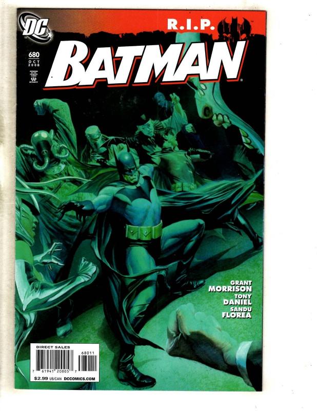 7 Batman DC Comic Books # 680 681 682 683 684 686 700 Robin Joker Gotham Ivy CJ2