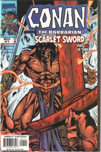 Conan: Scarlet Sword #1, 2, 3 (1998) Conan COMPLETE SET!