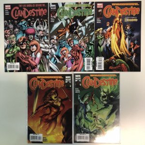 Clandestine (2008) Complete Limited Series # 1-5 (VF/NM) Marvel Comics
