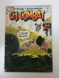 G.I. Combat #51 (1957) GD/VG condition 1/2 spine split
