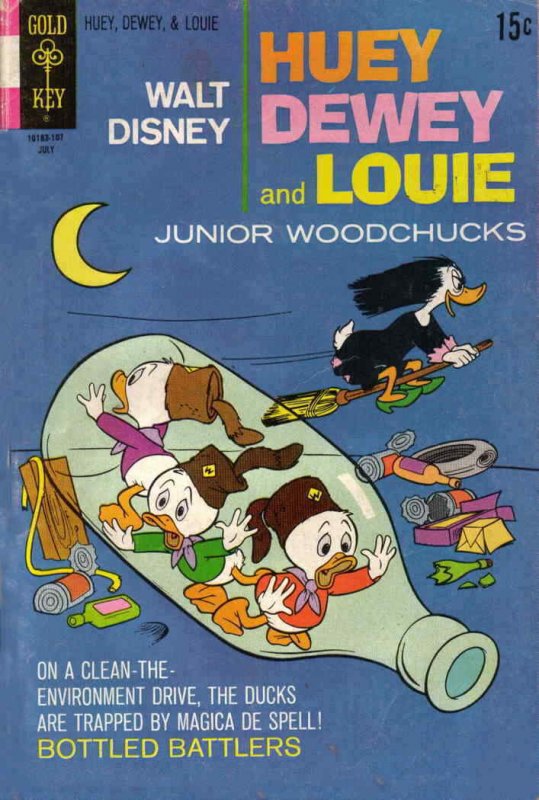 Huey, Dewey, and Louie Junior Woodchucks #10 VG; Gold Key | low grade comic - sa 