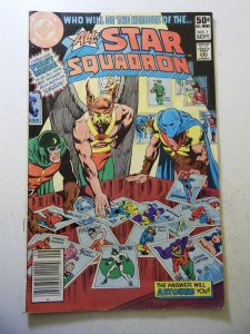 All-Star Squadron #1 (1981) VG Condition cf detached at 1 staple