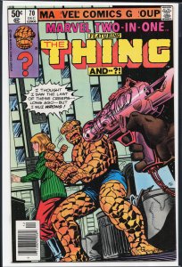 Marvel Two-in-One #70 (1980) Yancy Street Gang