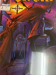 Spawn (1992) # 2 (CGC 9.8 SS) Signed & Sketch Ken Stacy * 1st Full App