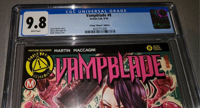 CGC 9.8 Vampblade #8