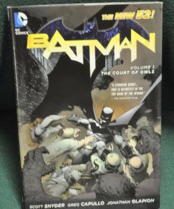 THE NEW 52 BATMAN VOL. 1 HARDCOVER 2ND PRINT NM