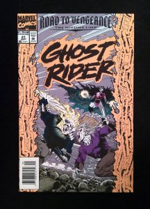 Ghost Rider #41 (2nd Series) Marvel Comics 1993 VF+ Newsstand