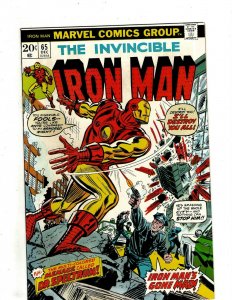 10 Iron Man Marvel Comics # 62 63 64 65 67 69 70 71 72 73 Tony Stark J451 