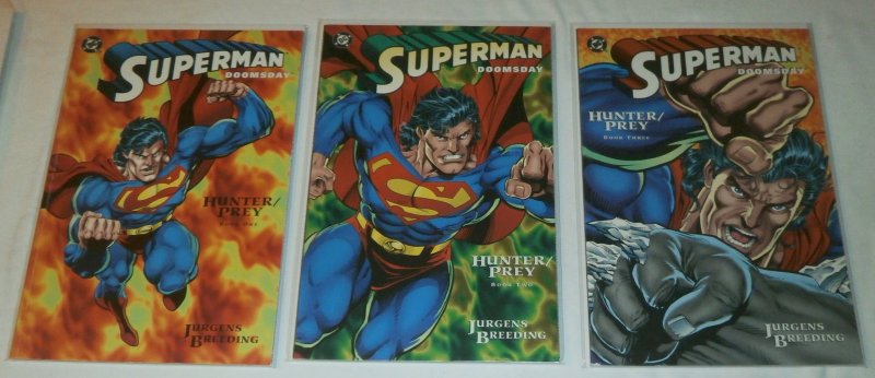 Superman/Doomsday: Hunter/Prey (2005) #1-3 (complete set) Jurgens