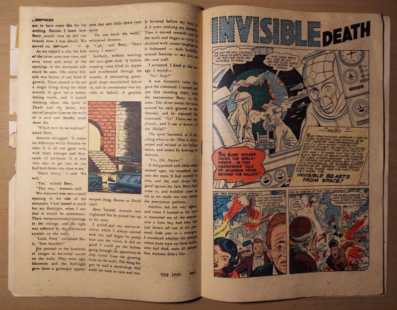 Strange Tales #3 (1951)  FR/G 1.5 1951 Atlas pre-code horror