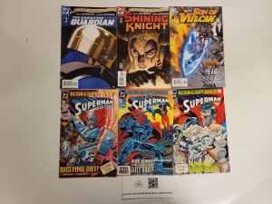 6 Comics #1 Son Vulcan #22 23 78 Superman #2 Guardian #2 Shining Knight 67 TJ28