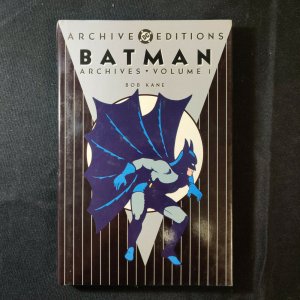 BATMAN ARCHIVES - VOL. 1 - DC ARCHIVE EDITIONS HARDCOVER - FINE - 1990