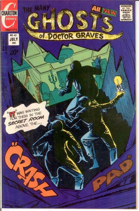 MANY GHOSTS OF DOCTOR GRAVES (1967-1982 CH) 40 VF COMICS BOOK