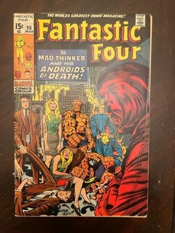 Fantastic Four #96 (1970) - VF - NICE!