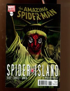 AMAZING SPIDER-MAN #666 - SPIDER ISLAND PRELUDE VARIANT (9.0) 2011