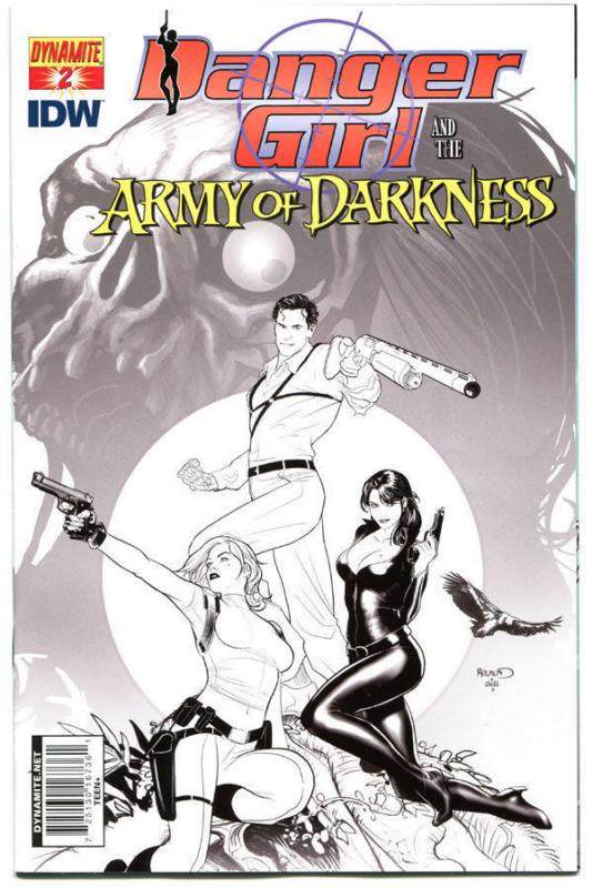 DANGER GIRL / ARMY OF DARKNESS #2, VF, Variant, 2011, more AOD in store