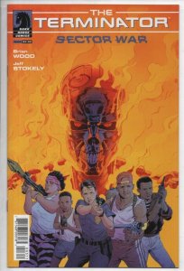 TERMINATOR SECTOR WAR #3, NM, Brian Wood, 2018 2019, Death, Cyborg, Robot