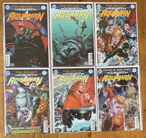 Aquaman 2017 #11,12,13,14,15,16 NM Lot Dan Abnett Rebirth