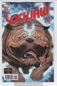 LOCKJAW (2017 MARVEL) #1 NM BDFLAF