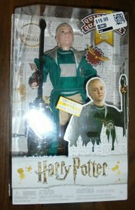 Drago Malefoy Quidditch Figure With Broomstick Harry Potter