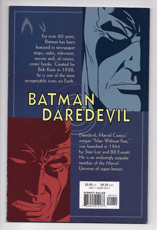 Batman Daredevil King of New York #1 - Alan Grant (DC/Marvel, 2000) - NM