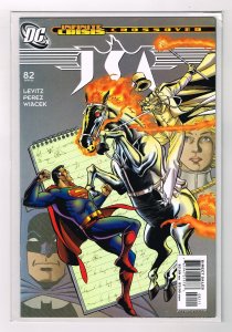 JSA #82 (2006)  DC Comics   George Perez Cover Superman Batman