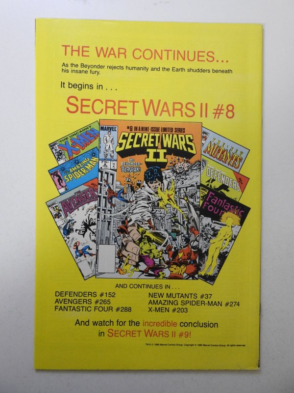 The Amazing Spider-Man #273 (1986) VF+ Condition!