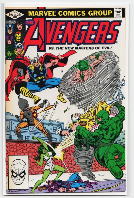 The Avengers #222 (1982) The Avengers