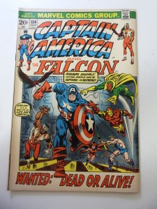 Captain America #154 (1972) FN Condition