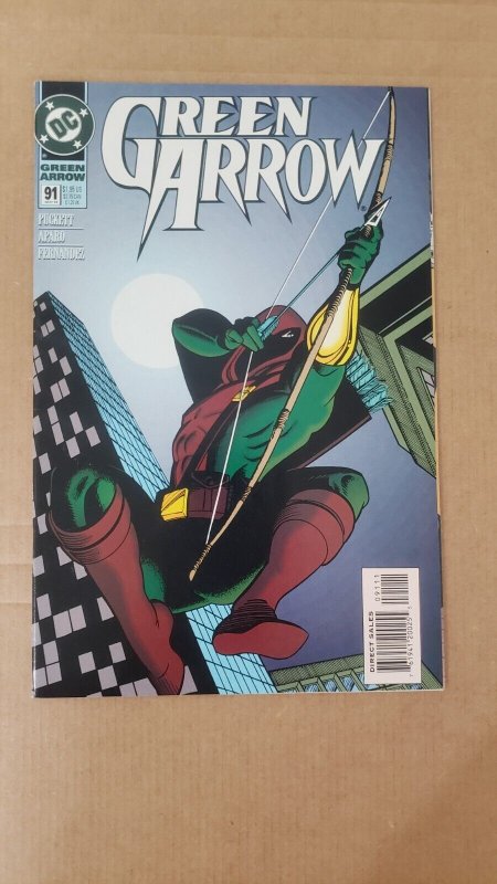 Green Arrow #91 | NM | DC Comics 1995 KEY 1st Sandra Hawke 