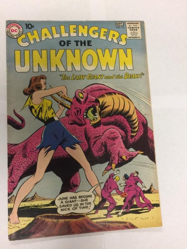 Challengers Of The Unknown 15 5.5 Fine- Fn-