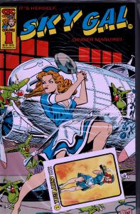 Sky Gal #1 (1994) Bagged with Card - NM+