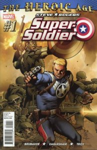Steve Rogers: Super-Soldier #1 Captain America Comic Book - Marvel