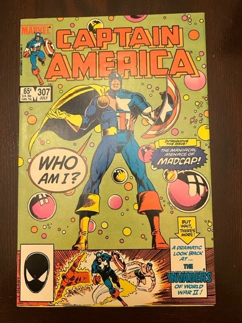 Captain America #307 (1985) - 1st Mad Cap!!