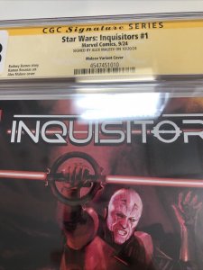 Star Wars : Inquisitors #1 (CGC 9.8 SS) Signed Alex Maleev * Census = 1 * Marvel