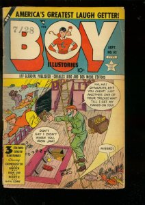 BOY COMICS #93 1953-CROCKY X BY SID CHECK-IRON JAW-CRIM FR/G