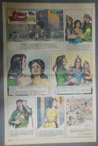 Prince Valiant Sunday #916 by Hal Foster from 8/29/1954 Rare Full Page Size !