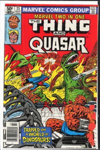 Marvel Two-in-One #73 (1981) The Thing