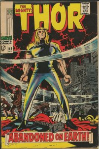 Thor #145 ORIGINAL Vintage 1967 Marvel Comics