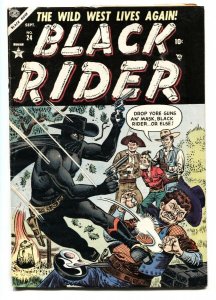 Black Rider #24 1954- Atlas Western- Joe Maneely cover- VG